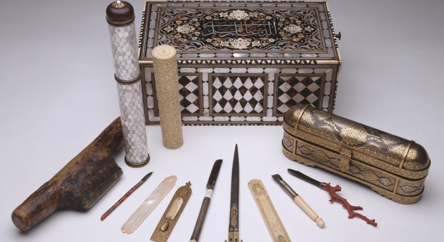 Instruments of Ottoman calligraphers